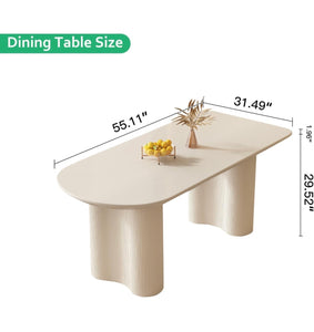 Flauted Kitchen Table