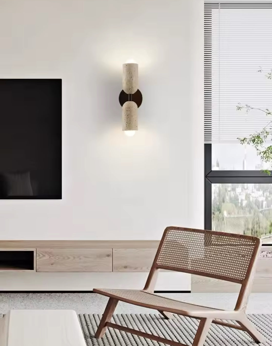 Natural Stone Sconce