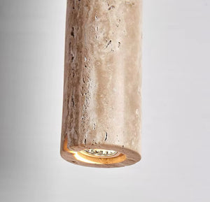 Travertine Linear Pendant