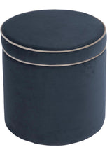 Cargar imagen en el visor de la galería, Spatial Velvet Ottoman
