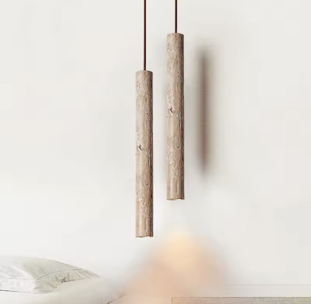 Travertine Linear Pendant