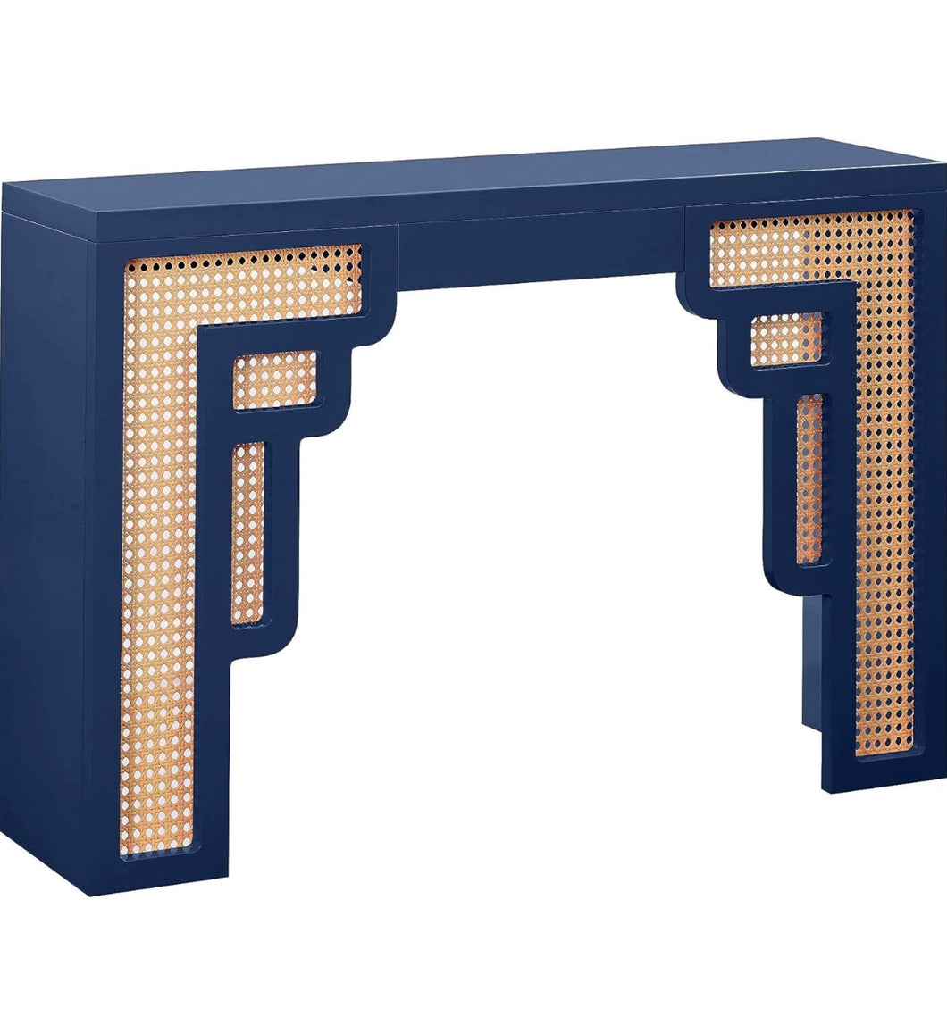 The Cane Console in Navy