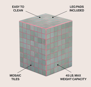 Ceramic Tiles Side Table