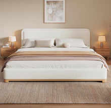 Cargar imagen en el visor de la galería, Curved King Plataform Bed
