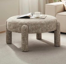 Cargar imagen en el visor de la galería, Chenille Abstract Ottoman
