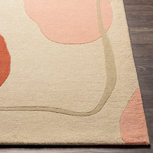 Cargar imagen en el visor de la galería, Pink Red Abstrac Rug
