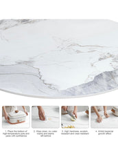 Cargar imagen en el visor de la galería, Cane and Marble Look Table
