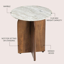 Cargar imagen en el visor de la galería, Naomi Side Table
