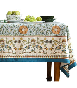 Blue Spring Table Cover