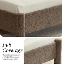 Cargar imagen en el visor de la galería, Brown Modern Queen Bed
