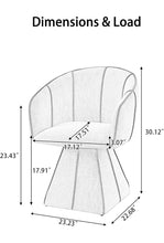 Cargar imagen en el visor de la galería, Swivel Dining Chairs
