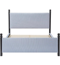 Cargar imagen en el visor de la galería, Black&amp;Blue Farmhouse Bed
