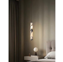 Cargar imagen en el visor de la galería, Linear Marble Pendant Light
