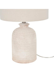 Cargar imagen en el visor de la galería, Washed Terracotta Table Lamp
