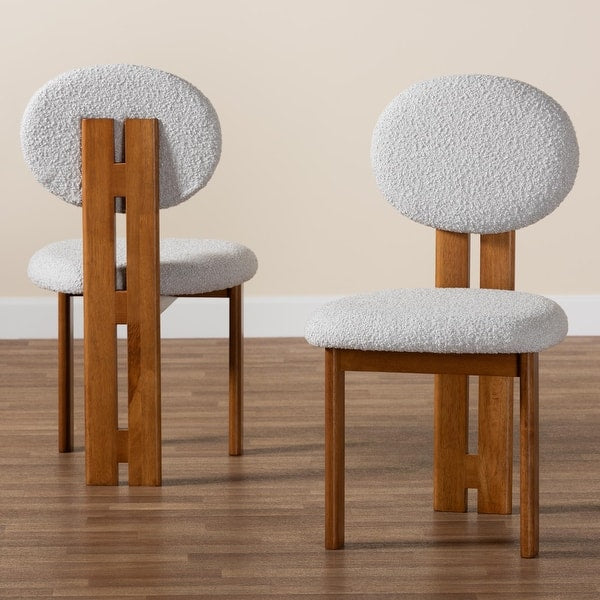 Japandi Boucle Chair