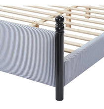 Cargar imagen en el visor de la galería, Black&amp;Blue Farmhouse Bed

