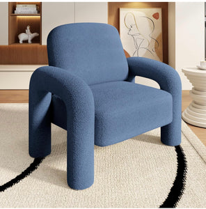 Curved Accent Chair