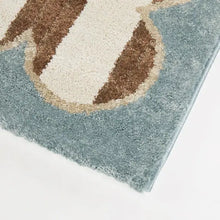 Cargar imagen en el visor de la galería, Scallop Checker Area Rug
