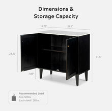 Cargar imagen en el visor de la galería, Black Credenza
