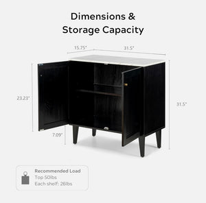 Black Credenza