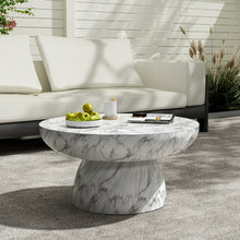 Cargar imagen en el visor de la galería, Grey White Marble Coffee Table
