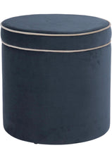 Cargar imagen en el visor de la galería, Spatial Velvet Ottoman
