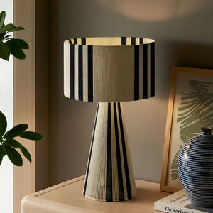 Gia Black Table Lamp