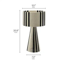 Cargar imagen en el visor de la galería, Gia Black Table Lamp
