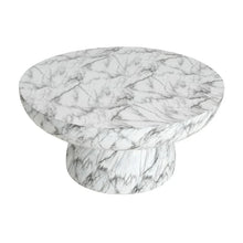 Cargar imagen en el visor de la galería, Grey White Marble Coffee Table
