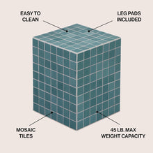 Cargar imagen en el visor de la galería, Ceramic Tiles Side Table
