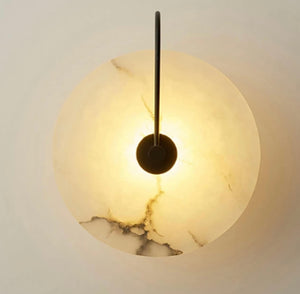 Marble Sconce in Black