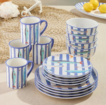 Cargar imagen en el visor de la galería, Something Fishy Dinnerware Set
