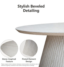 Cargar imagen en el visor de la galería, Oval Fluted Coffee Table
