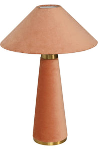 Terraccota Velvet Lamp
