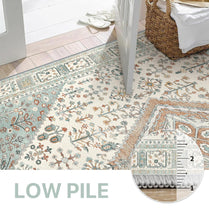 Cargar imagen en el visor de la galería, Green Mugal Rug
