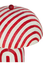 Cargar imagen en el visor de la galería, Striped Papier Mache Lamp
