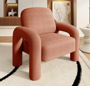 Curved Accent Chair