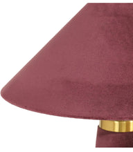 Cargar imagen en el visor de la galería, Burgundy Velvet Lamp
