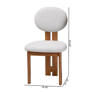 Japandi Boucle Chair