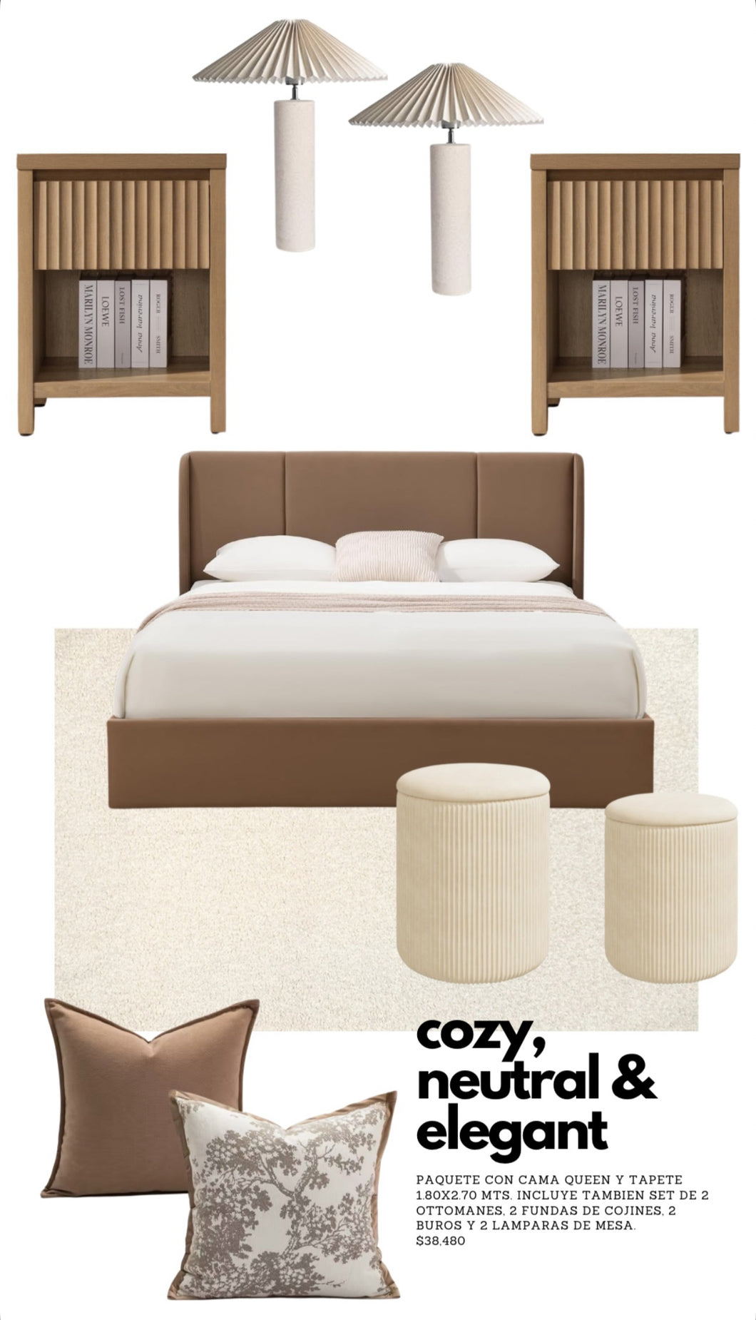 Cozy and Neutral Room