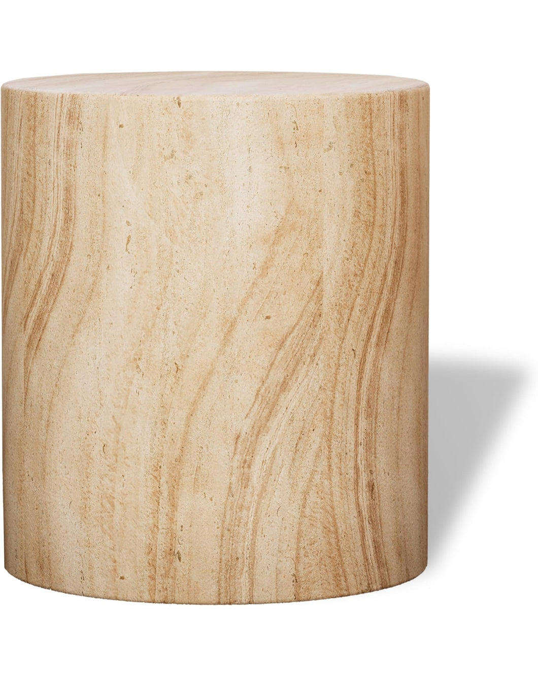 Concerete Drum Side Table