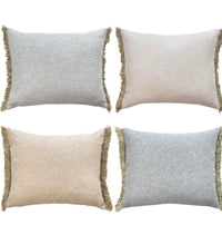 Cargar imagen en el visor de la galería, Linen Tassel Throw Pillows
