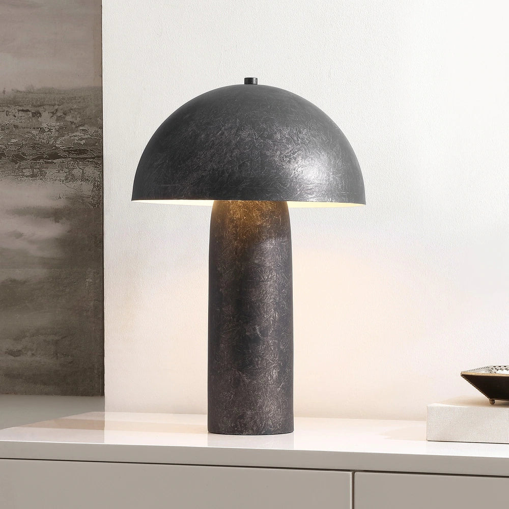 Antique Black Table Lamp