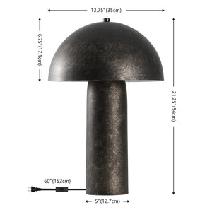 Antique Black Table Lamp