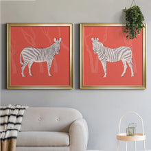 Cargar imagen en el visor de la galería, Zebra Framed Wall Art
