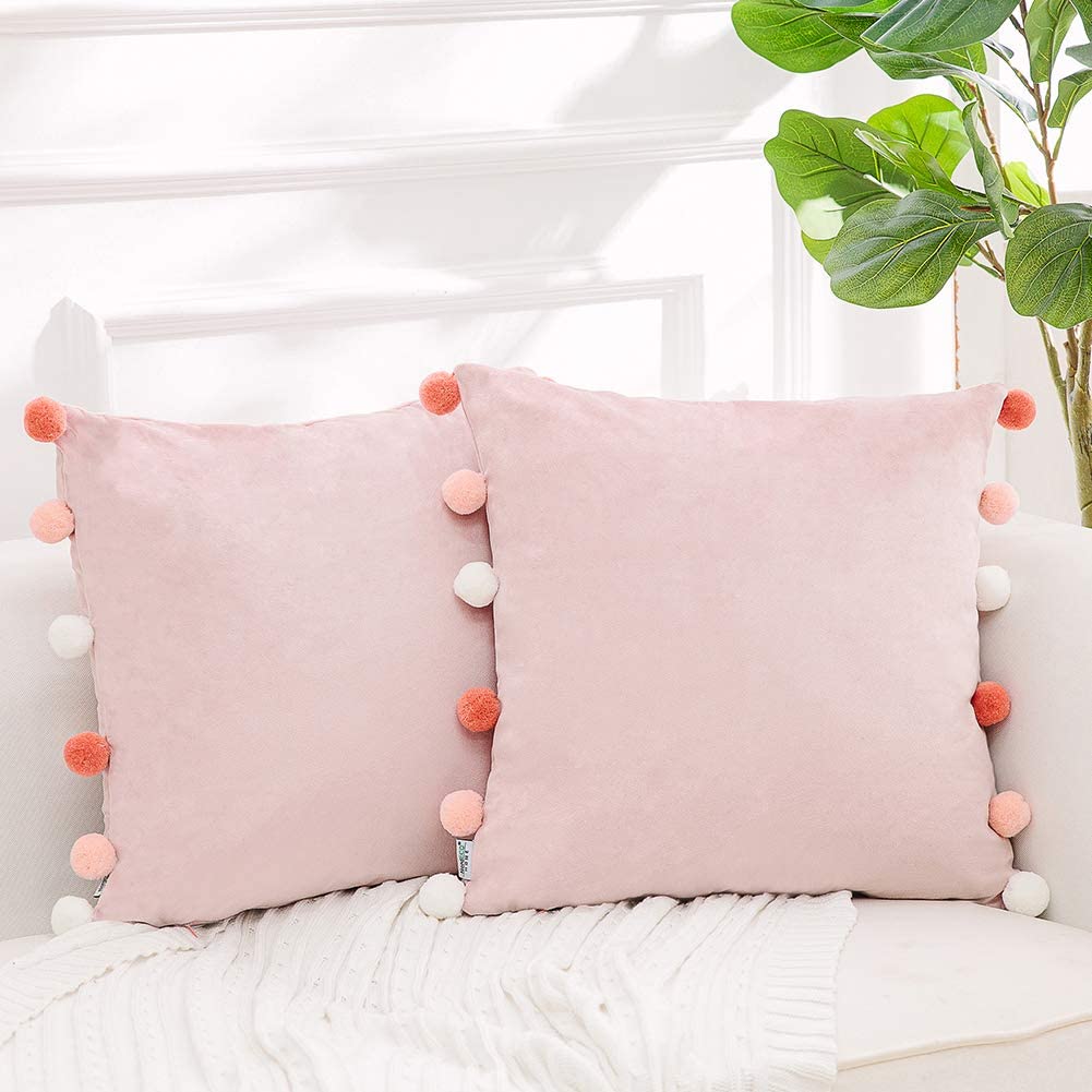 Soft Pompom Pillows