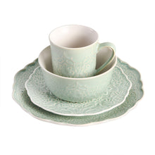 Cargar imagen en el visor de la galería, Mint Shabby Dinnerware Set
