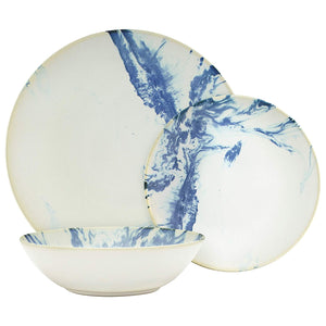 Marble Blue Dinnerware