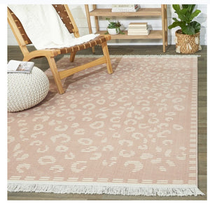 Leopard Pink Rug