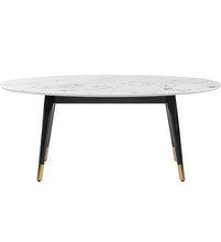 Cargar imagen en el visor de la galería, Oval Marble Table
